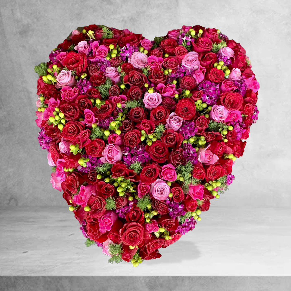 CoraÇÃo Pink & Red - Floristas, entrega de flores lisboa