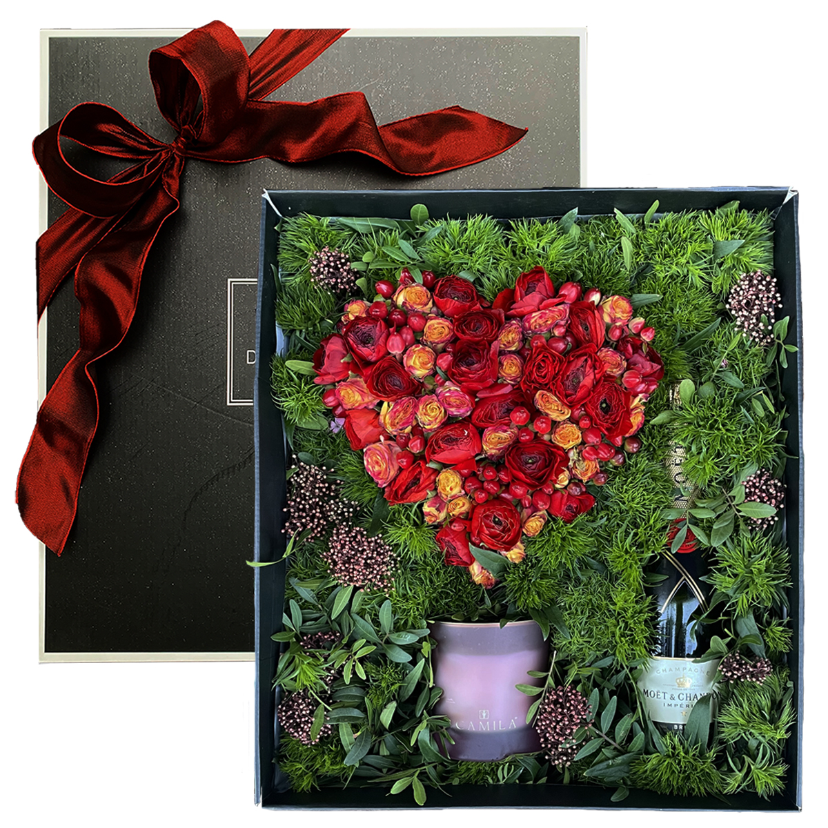 Moet Love Botanic Box - Floristas, entrega de flores lisboa