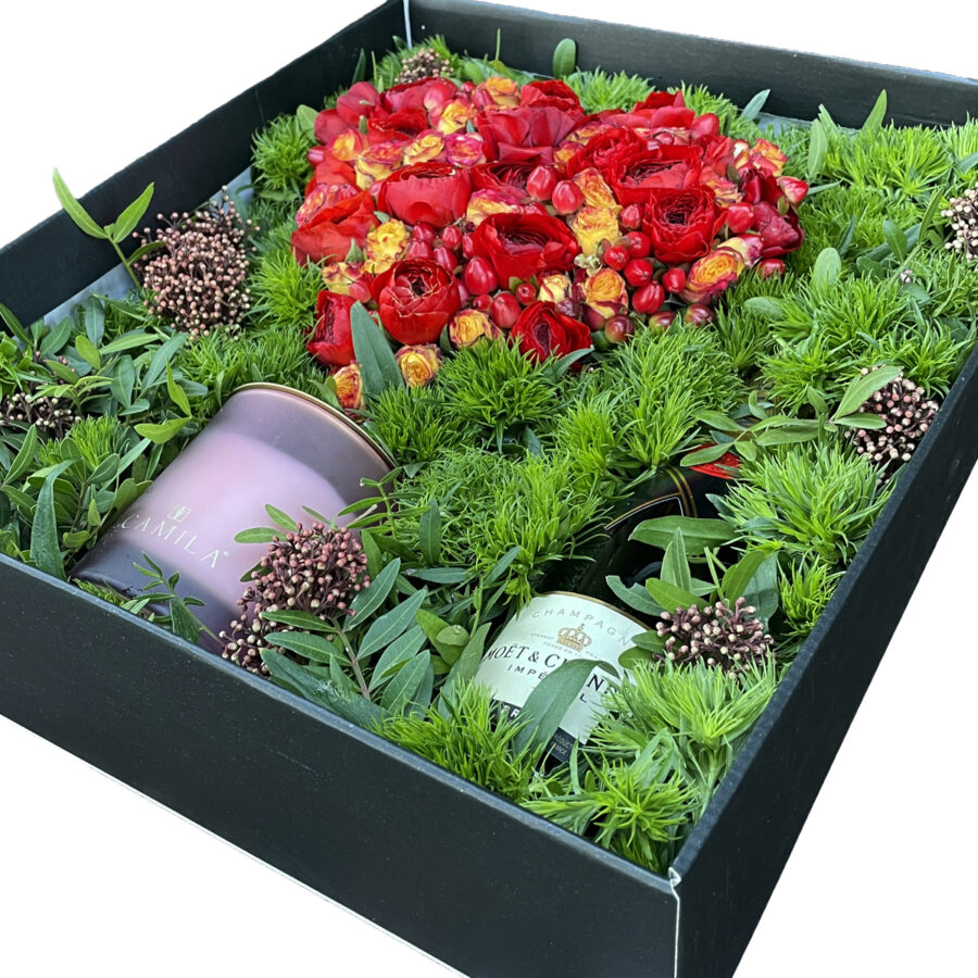 Moet Love Botanic Box Moet Love Botanic Box - Floristas, entrega de flores lisboa