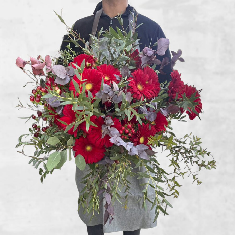 Wild Red Gerberas - Floristas, entrega de flores lisboa